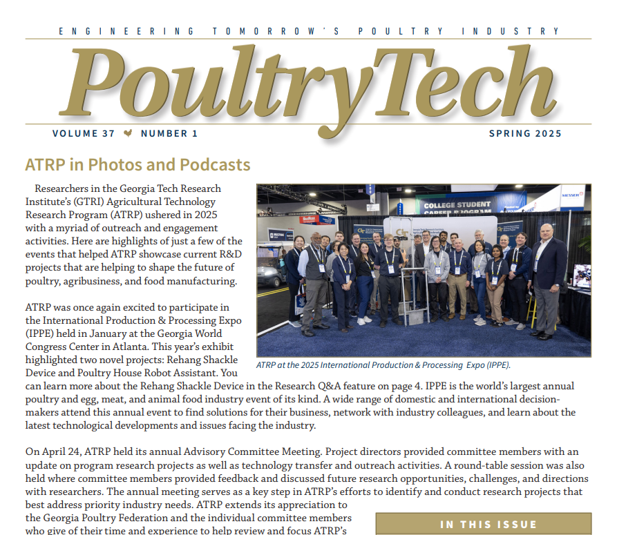 The Spring 2025 Issue of PoultryTech is Available